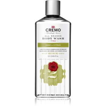 Cremo Sage and Citrus Body Wash Gel de dus pentru curatare - imagine 2